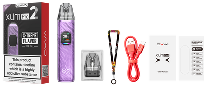 OXVA XLIM Pro 2 Pod Kit box contents UAE official packaging