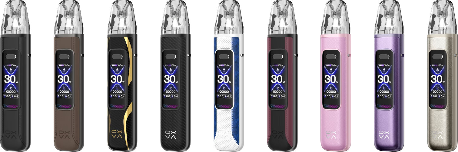 OXVA XLIM Pro 3 Sky Blue and Race Red finishes UAE