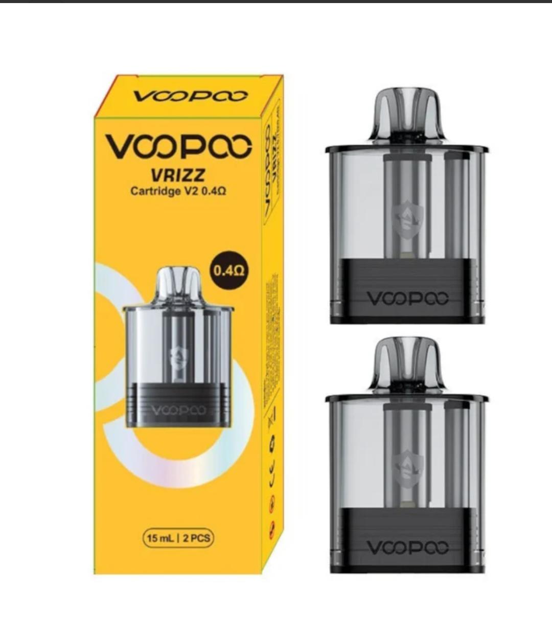 VOOPOO Vrizz Cartridge V2 15ml 0.4Ω 2-pack Dubai UAE