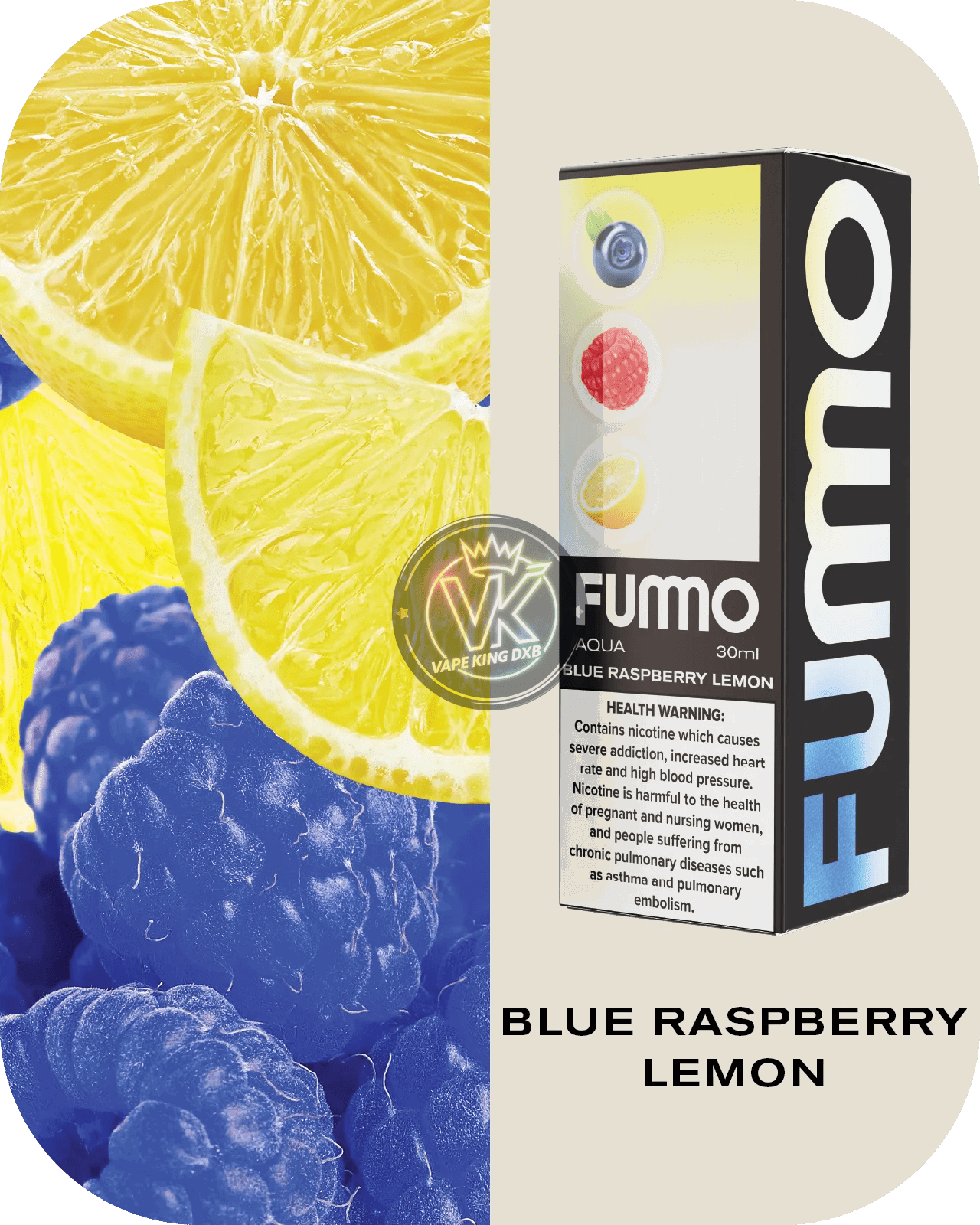 Fummo aqua 20mg Salt Nicotine 30ml