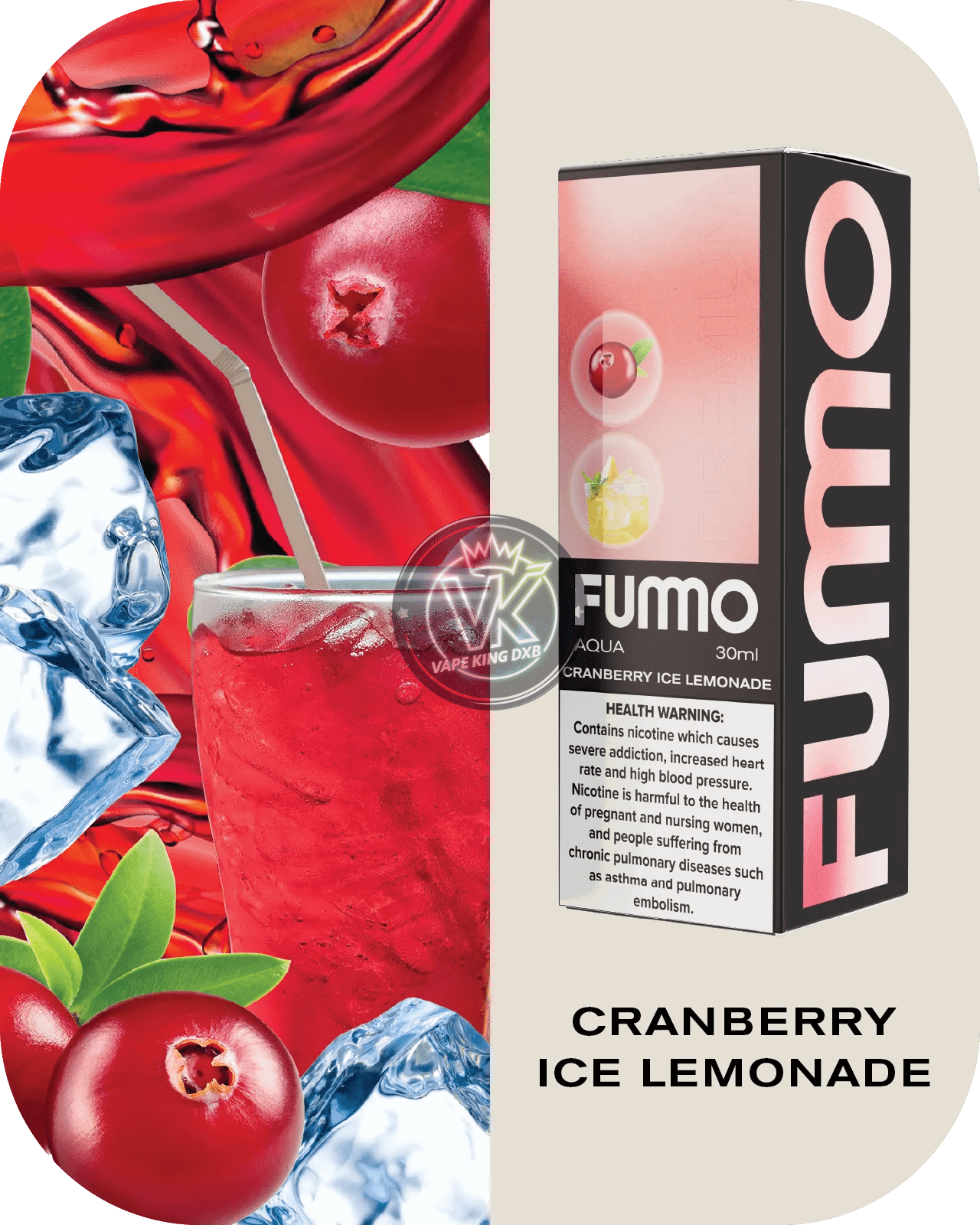 Fummo aqua 20mg Salt Nicotine 30ml