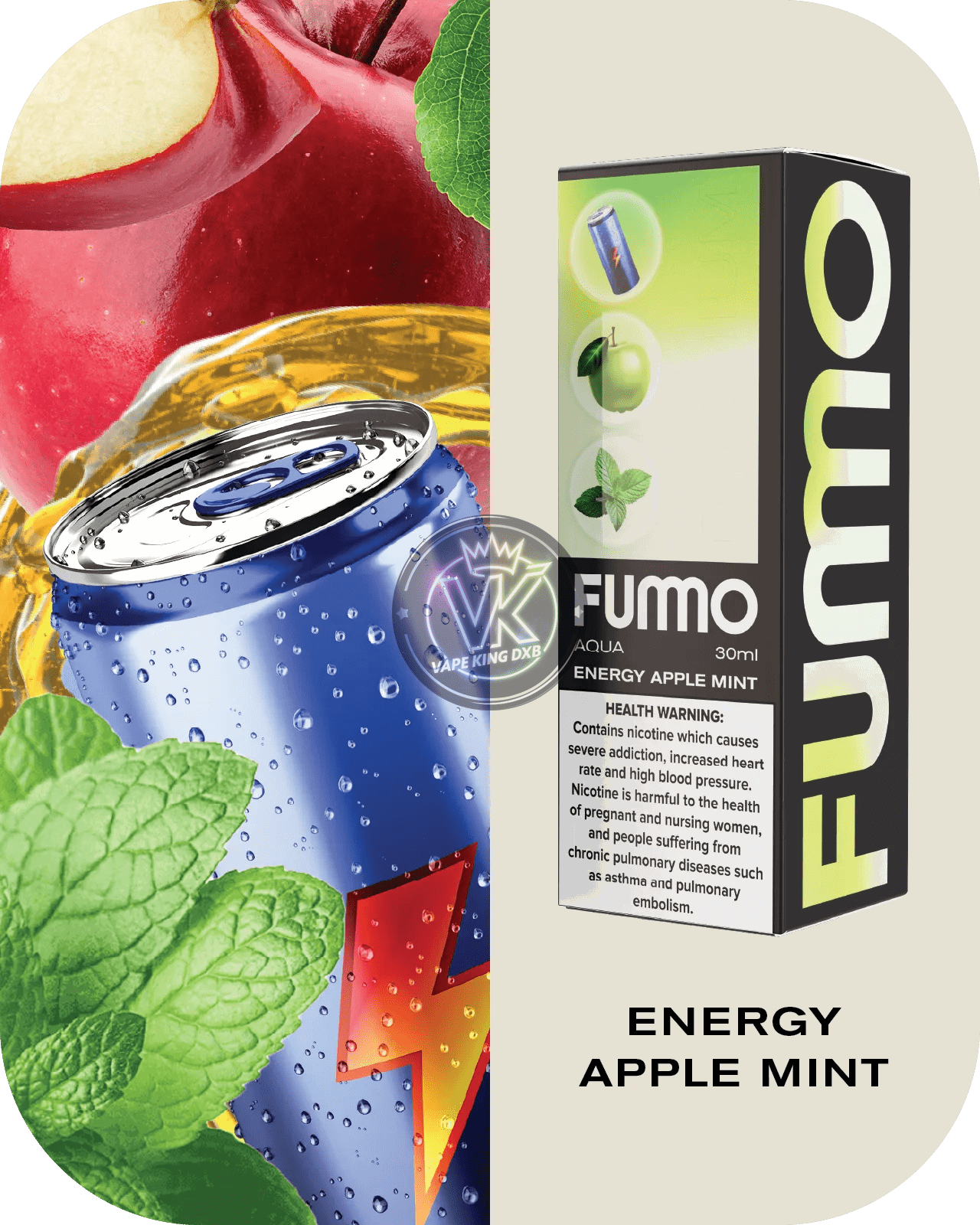 Fummo aqua 20mg Salt Nicotine 30ml