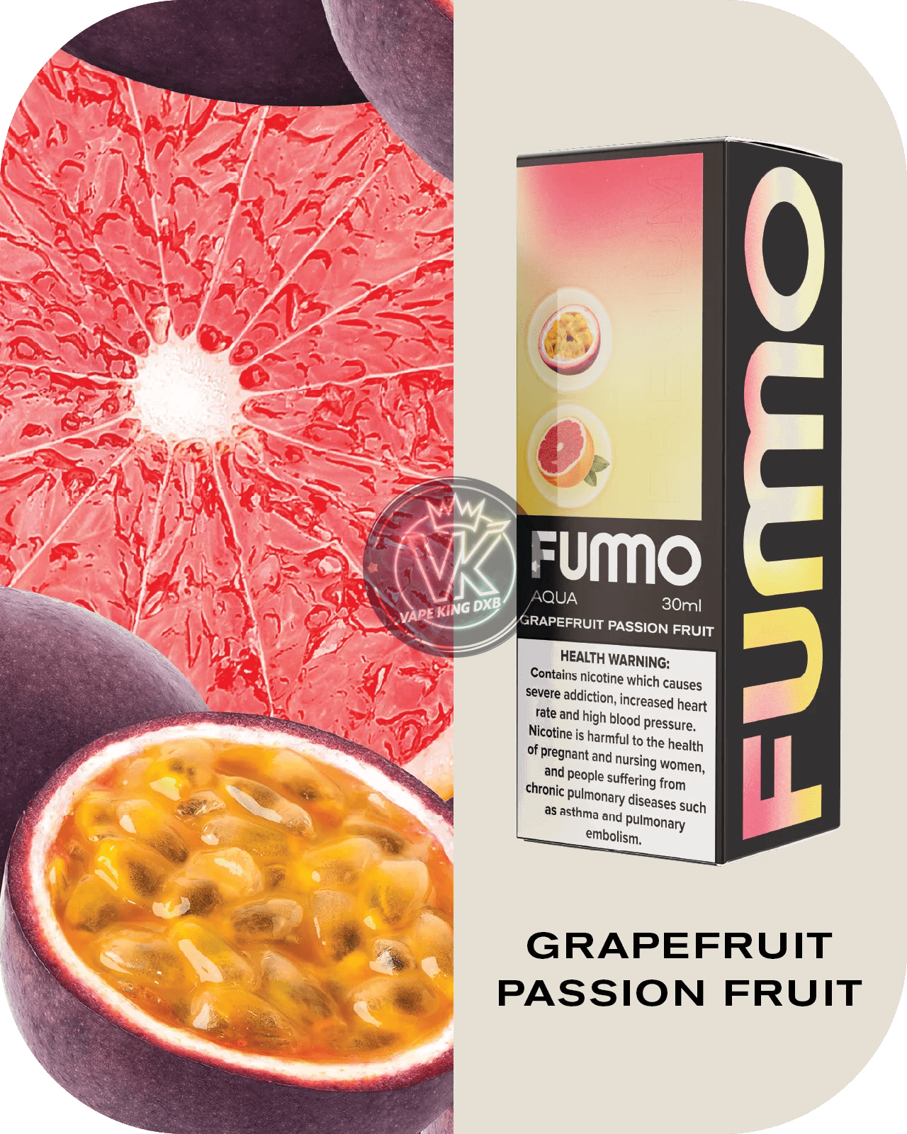 Fummo aqua 20mg Salt Nicotine 30ml