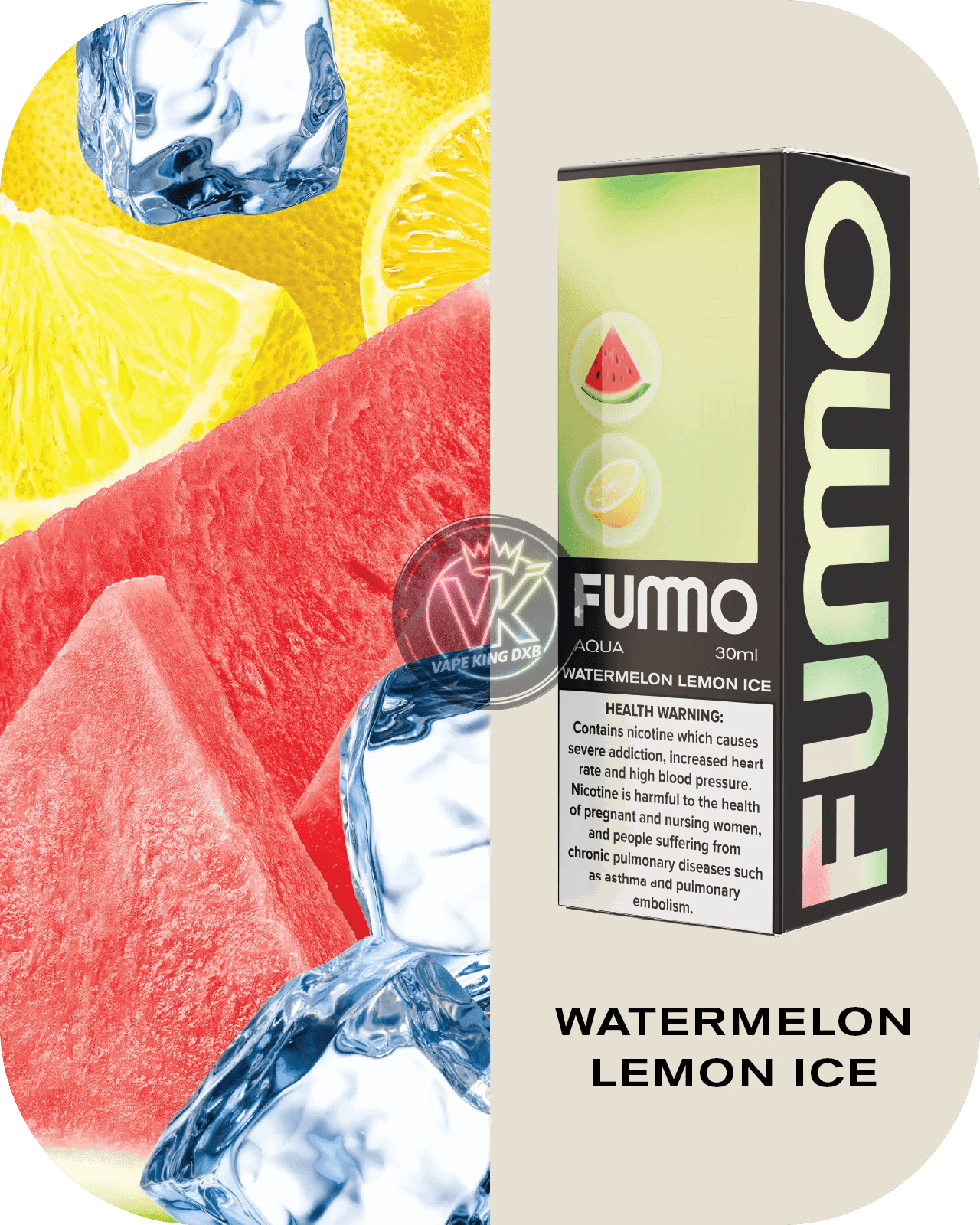 Fummo aqua 20mg Salt Nicotine 30ml