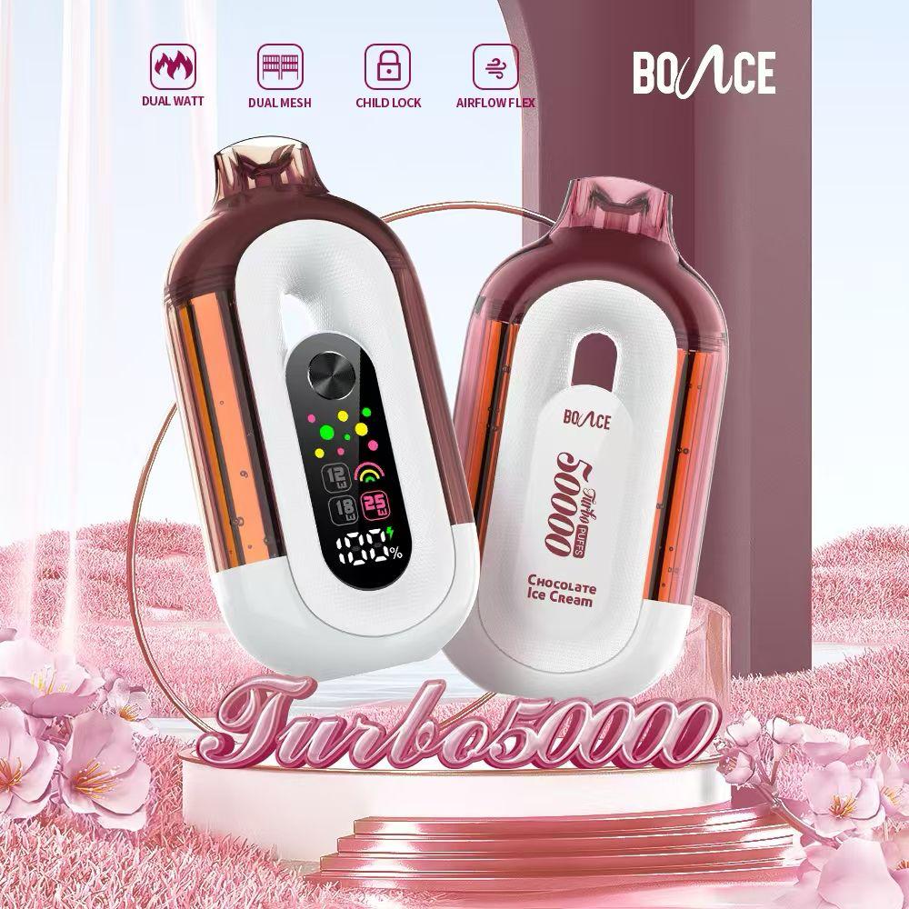 Bounce Turbo chocolate ice cream Vape – Long Lasting Disposable Vape in Dubai