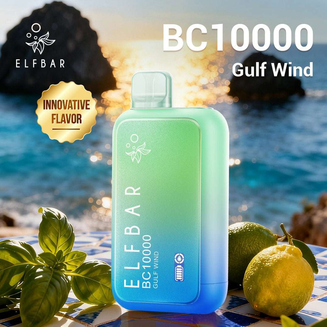 ELF Bar BC10000 5% Peach Ice Disposable Vape Dubai 10000 Puffs
