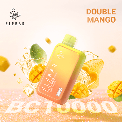 ELF Bar BC10000 5% Double Mango Disposable Vape Dubai 10000 Puffs