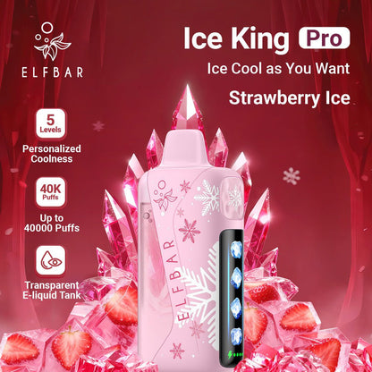 ELFBAR Ice King Pro 40K Cola Ice Vape Dubai - Transparent Tank UAE