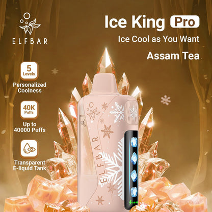ELFBAR Ice King Pro 40000 Puffs Grape Ice Disposable Vape Dubai