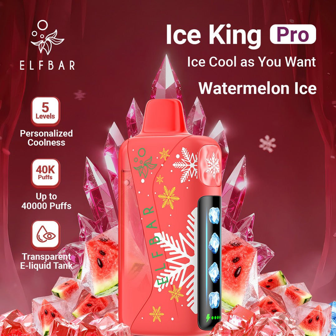 ELFBAR Ice King Pro UAE - Rechargeable USB-C Disposable Vape