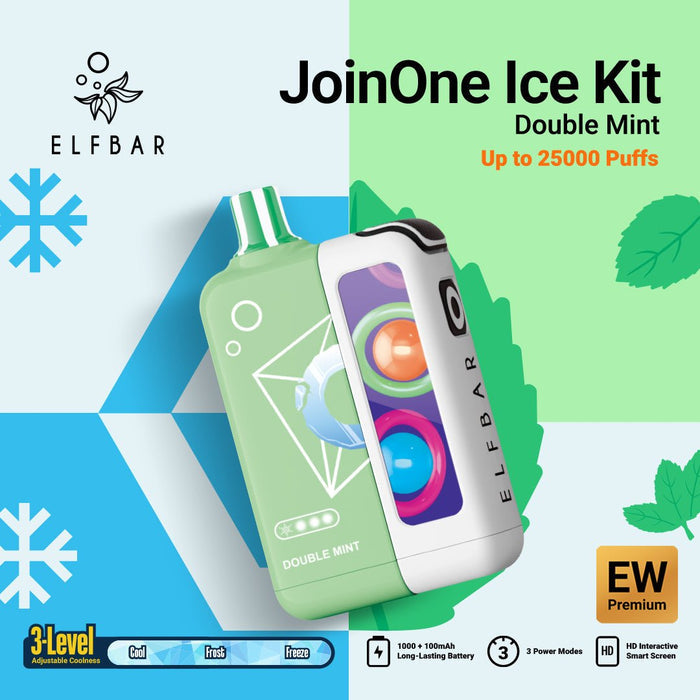 ELFBAR JoinOne 25000 Puffs Blueberry Ice Disposable Vape Dubai UAE