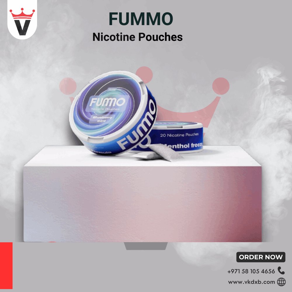 FUMMO NICOTINE POUCHES DUBAI - Vape king dxb