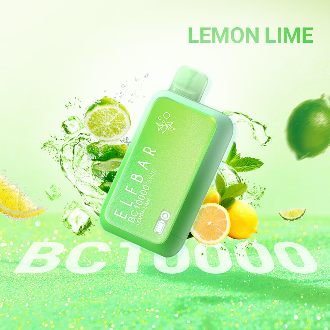 ELF Bar BC10000 5% Lemon Lime Disposable Vape Dubai 10000 Puffs