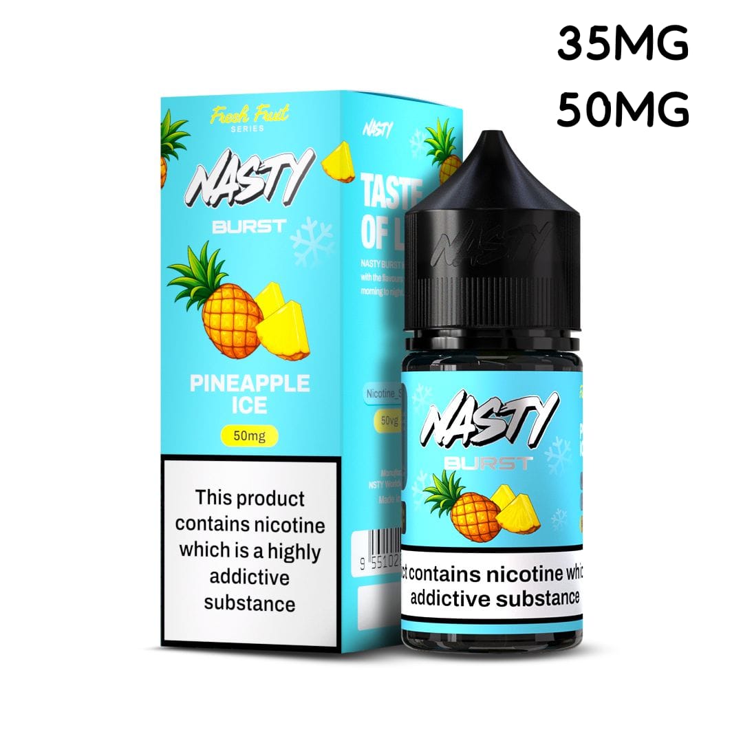 Nasty Burst Salt Nic 30ml — pineapple Ice bottle Dubai UAE