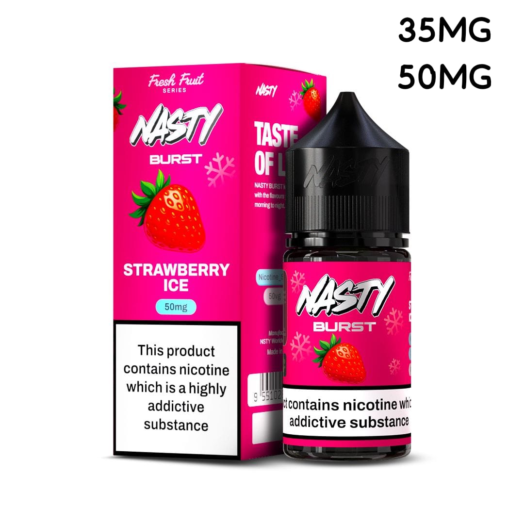 Nasty Burst Salt Nic 30ml — strawberry ice bottle Dubai UAE