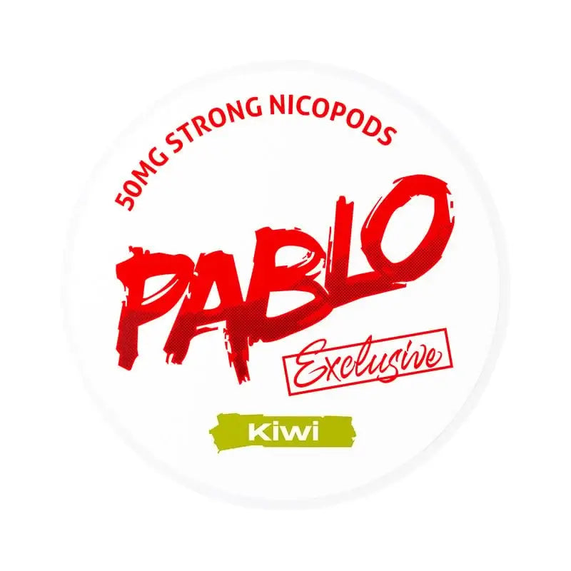 Pablo Exclusive Kiwi 50mg nicotine pouches – tropical fruit nicopods Dubai UAE