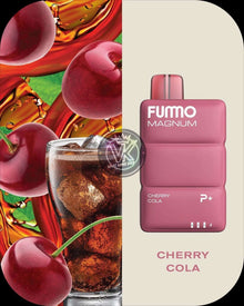 Fummo Magnum 8000 puffs Shisha Double Apple flavour close-up — draw-activated disposable vape UAE