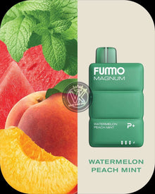 Fummo Magnum 8000 puffs Fresh Mint and Grape Ice flavours — same-day delivery Dubai
