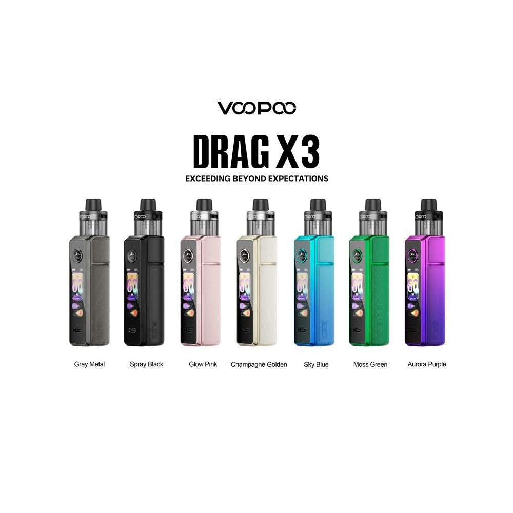 VOOPOO Drag X3 80W Pod Mod Kit Dubai UAE