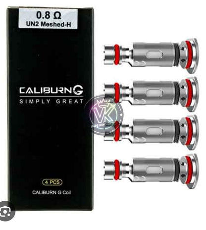 Uwell Caliburn G Replacement Coils 4pcs Dubai | 0.8 & 1.0 ohm | Vape King DXB Vape king dxb Uwell Caliburn G Replacement Coils 4pcs Dubai | 0.8 & 1.0 ohm | Vape King DXB Vape king dxb